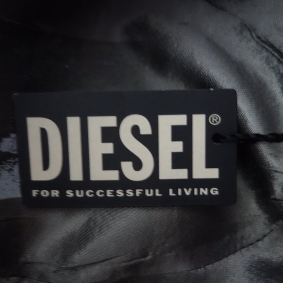 Diesel Black Textured Hat - Picture 5 of 13